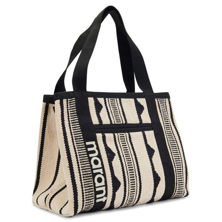 Isabel Marant Etoile Darwen Tote, Black/White